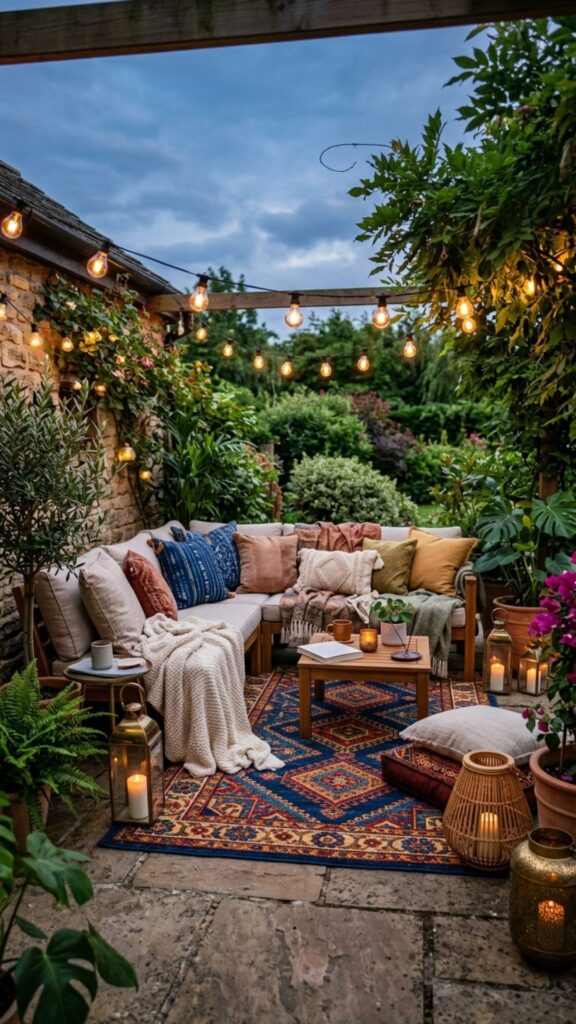 18. Add Cozy Rugs and Textiles