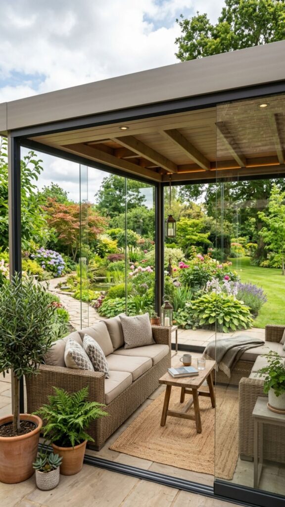 18. Add Enclosed or Screened Panels