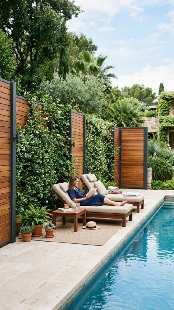 18. Add Privacy Screens or Panels