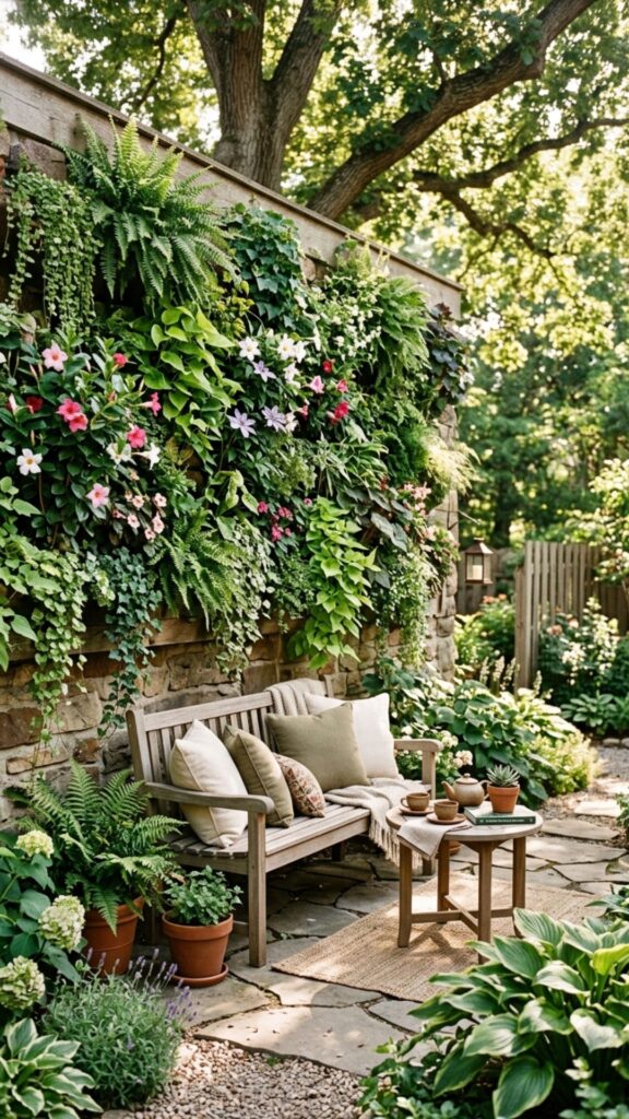 18. Build a Green Wall or Vertical Garden