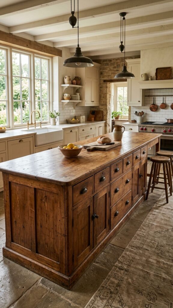 18. Choose Weathered Gray Wood Tones