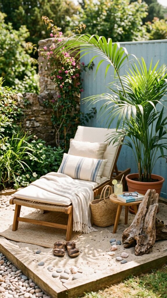 18. Create a Sand or Pebble Zen Corner