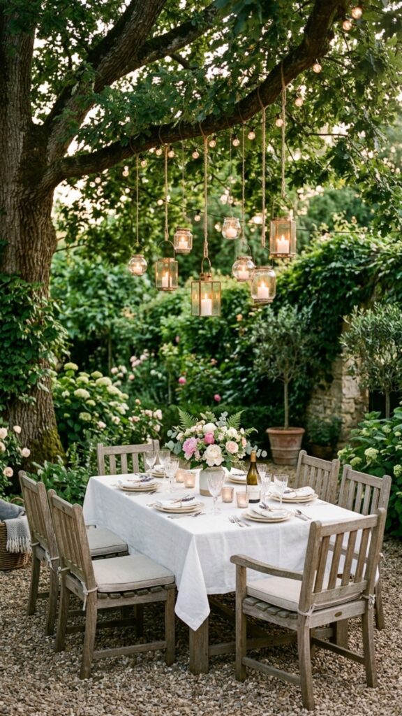 18. Create an Outdoor Dining Area