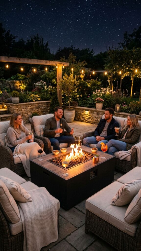 18. Design a Fire Table Seating Circle