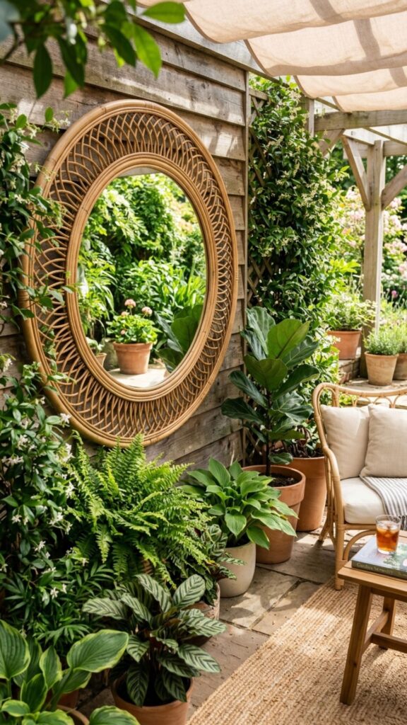 18. Hang a Statement Mirror