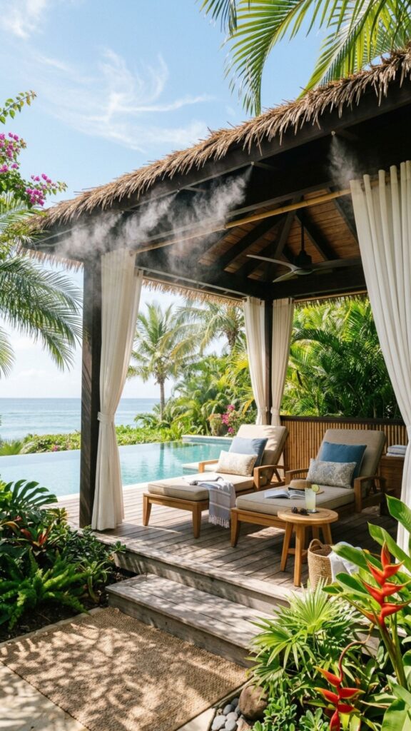 18. Keep Cool With Misting Systems