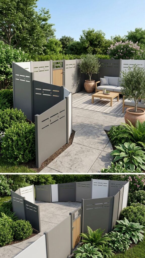 18. Modular Privacy Screen Systems