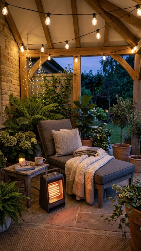 18. Set Up a Portable Electric Space Heater
