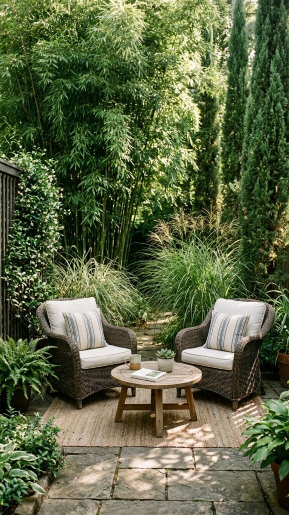18. The Screened Privacy Green Wall