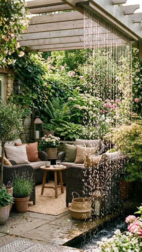 18. Waterfall Wall or Rain Curtain