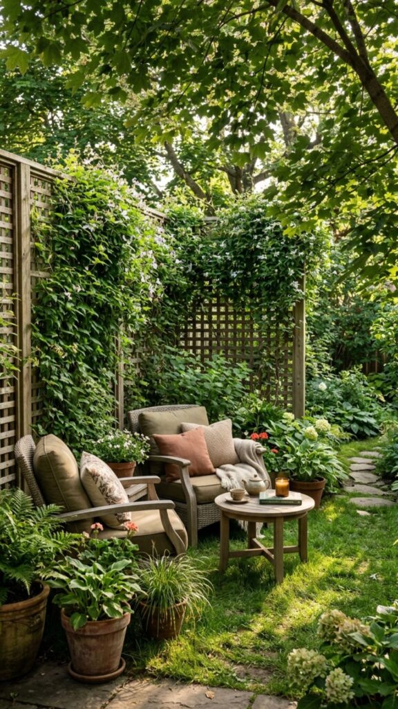 19. Add Privacy Screens and Greenery