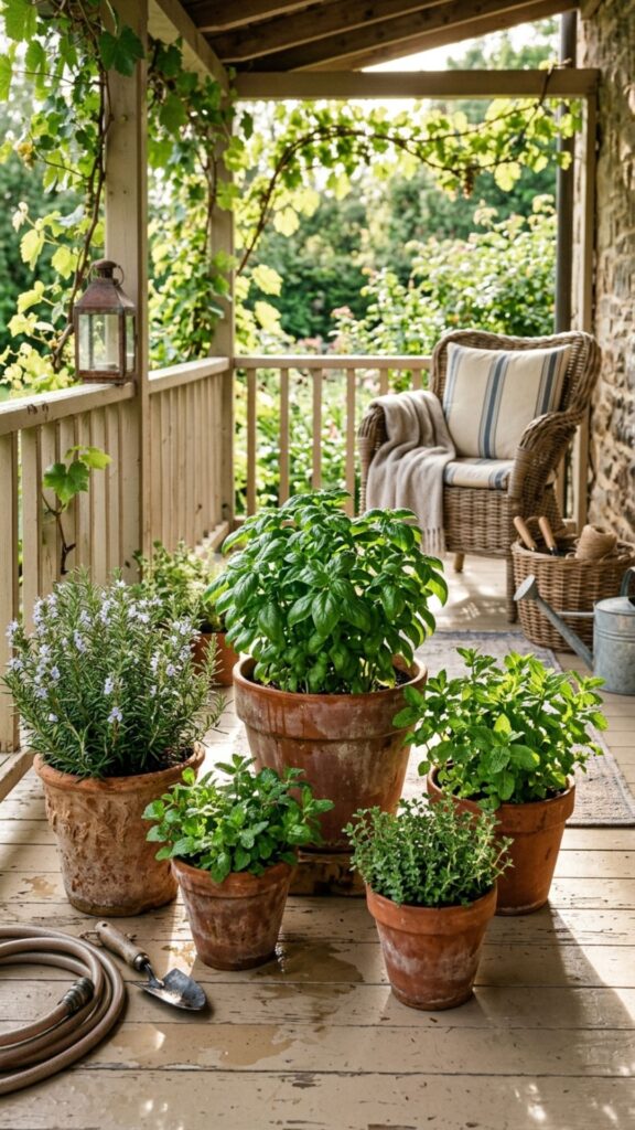19. Create a Mini Herb Garden