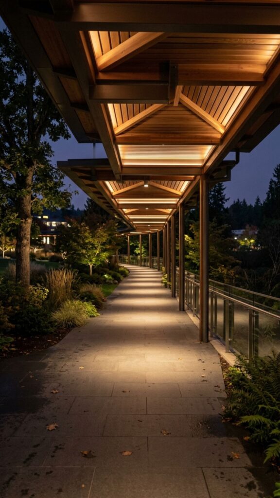19. Downlighting from Overhangs