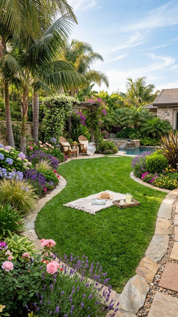 19. Include a Grassy Play or Relaxation Lawn