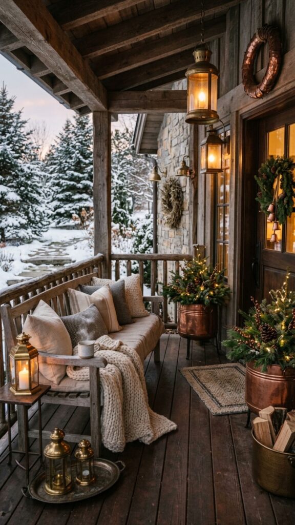 19. Layer in Warm Metal Accents