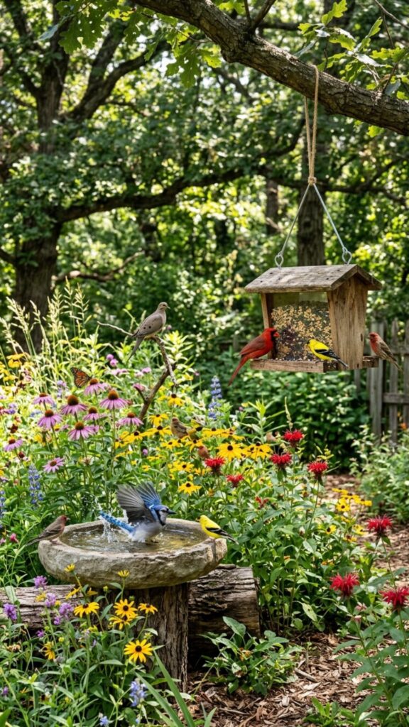 19. Set Up a Bird-Friendly Zone