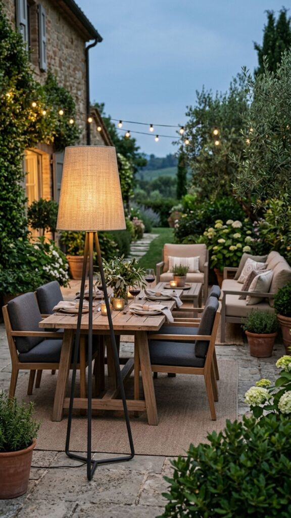 19. Statement Floor Lamps for Outdoors