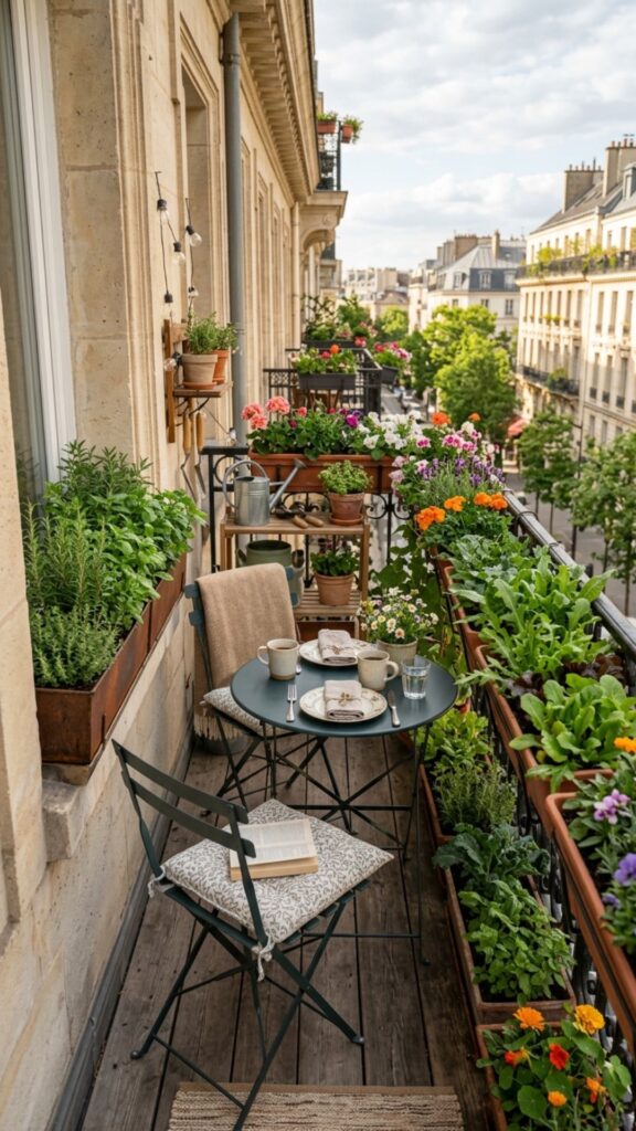 19. The Small-Space Balcony Garden