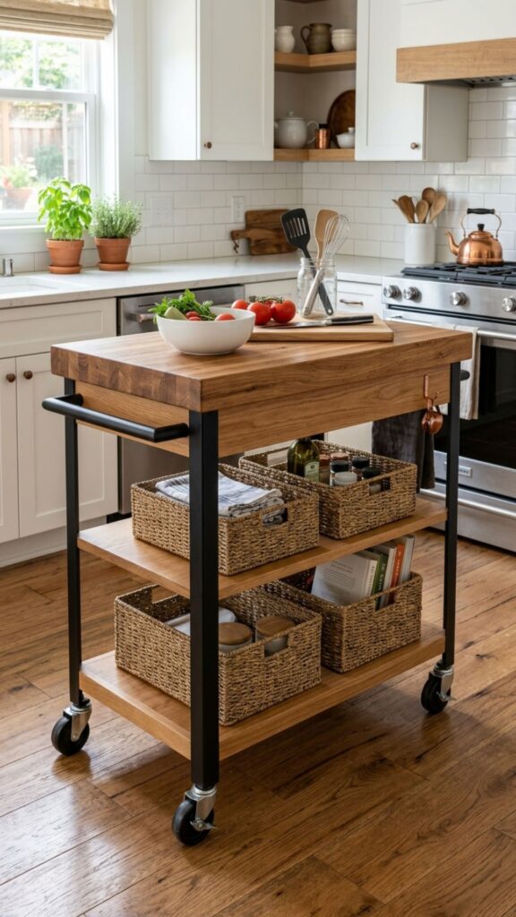 2. A Freestanding Kitchen Cart