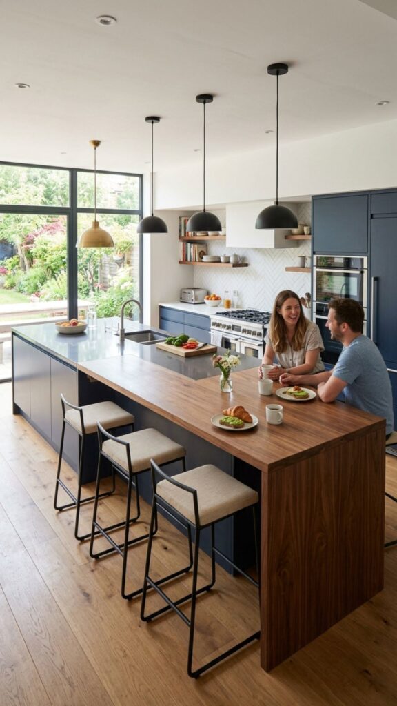2. Add a Double-Height Bar for Casual Dining
