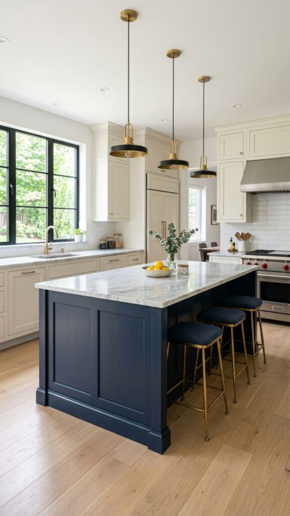 2. Add a Pop of Color With a Painted Base