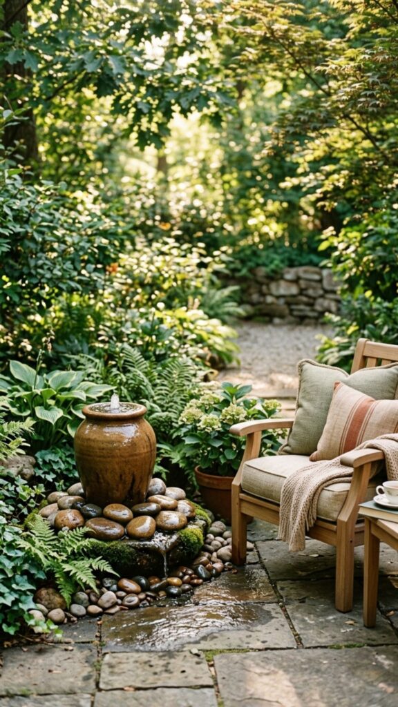 2. Add a Simple DIY Water Feature