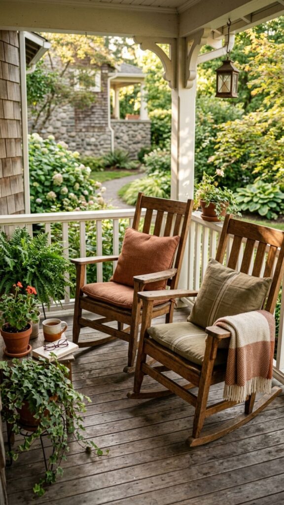 2. Cozy Rocking Chairs