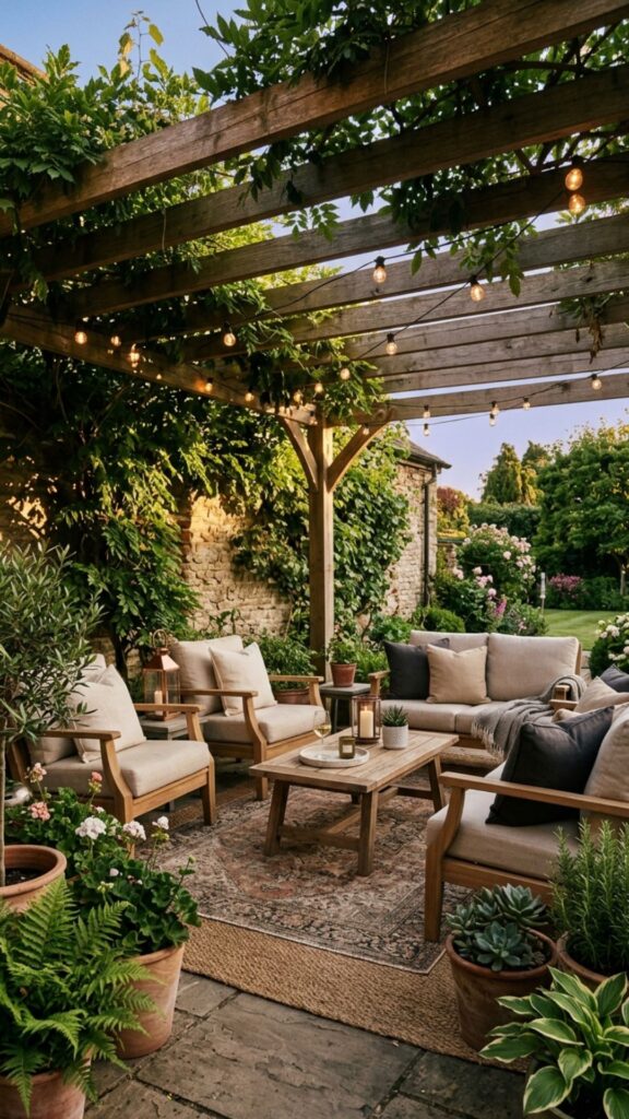 2. Create Shade With a Pergola or Sail