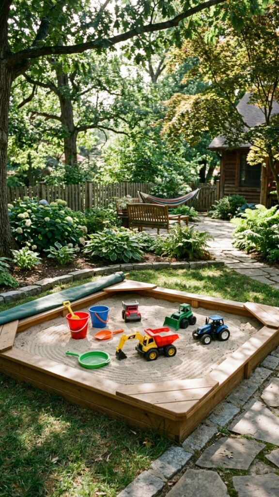 2. Create a Backyard Reading Nook