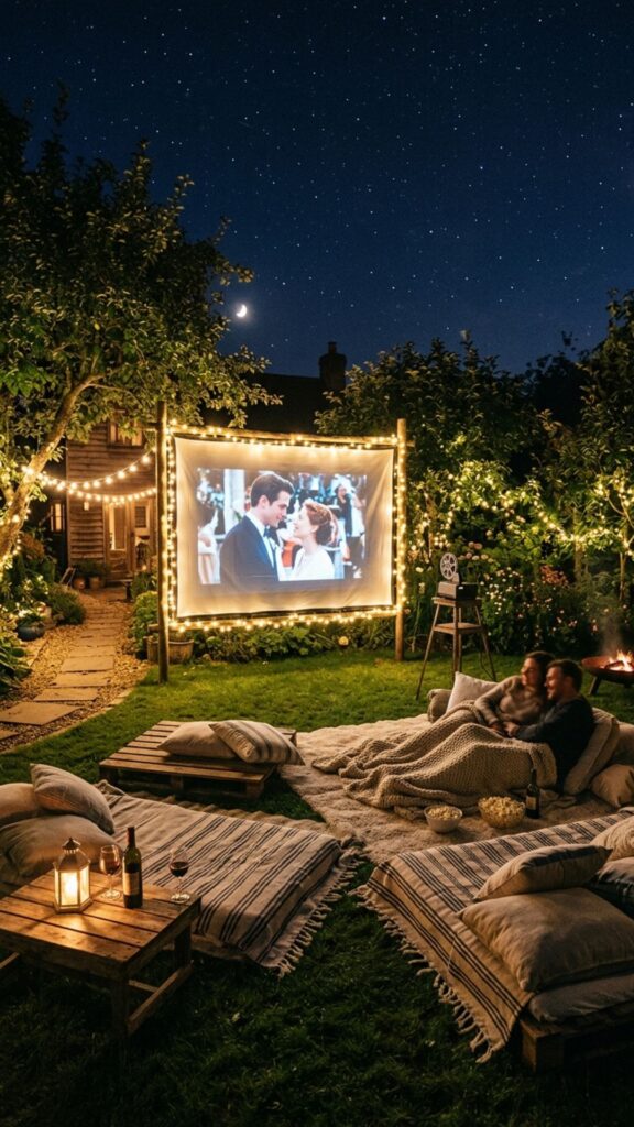2. Frame Your Screen With Fairy Lights