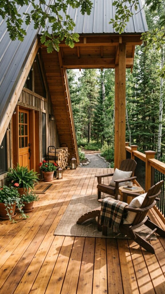 2. Install Warm Wood Decking