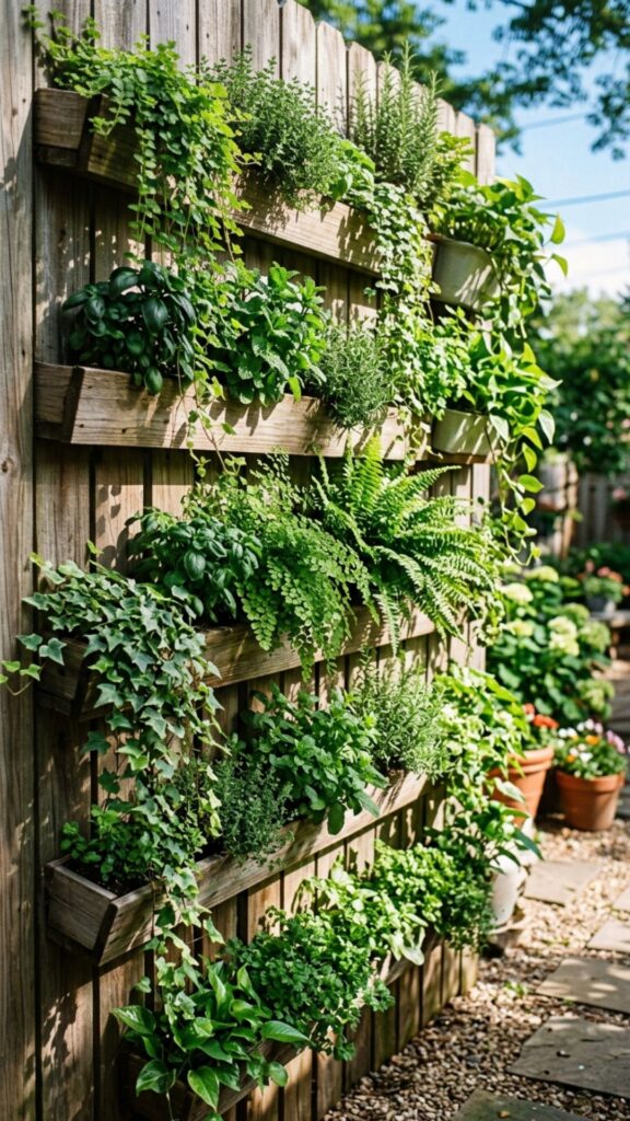 2. Install a Vertical Garden Wall