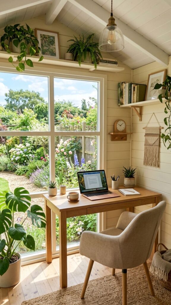 2. The Backyard Garden Shed Turned Studio