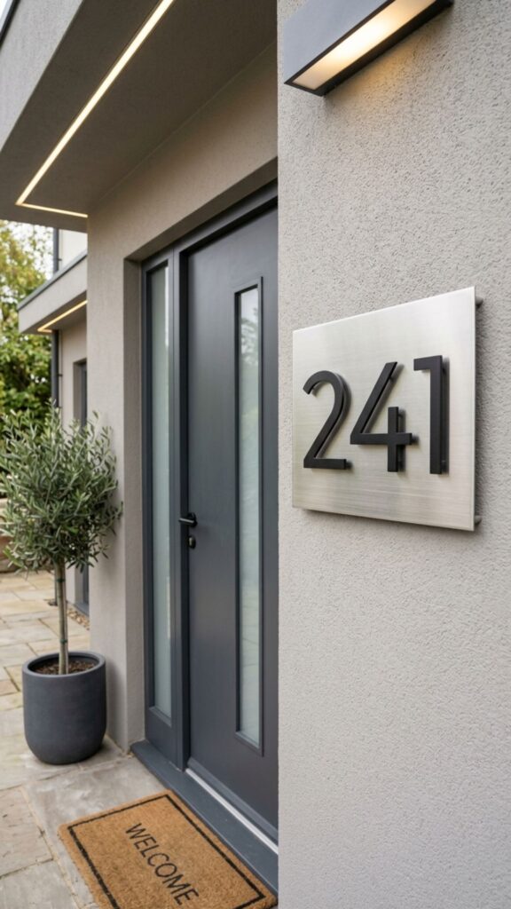 2. Upgrade Your House Numbers