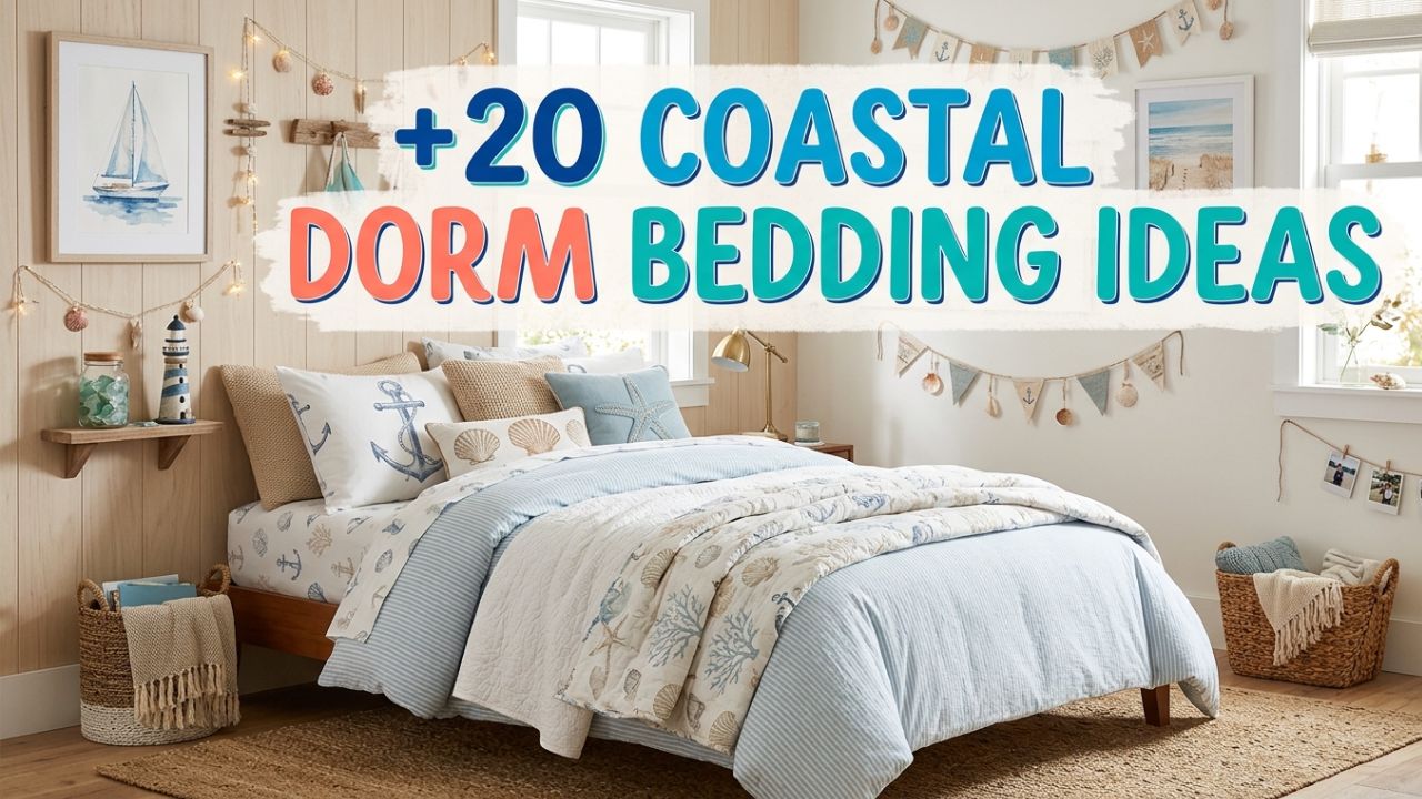20 Beachy Dorm Bedding Ideas for a Soft Coastal Vibe