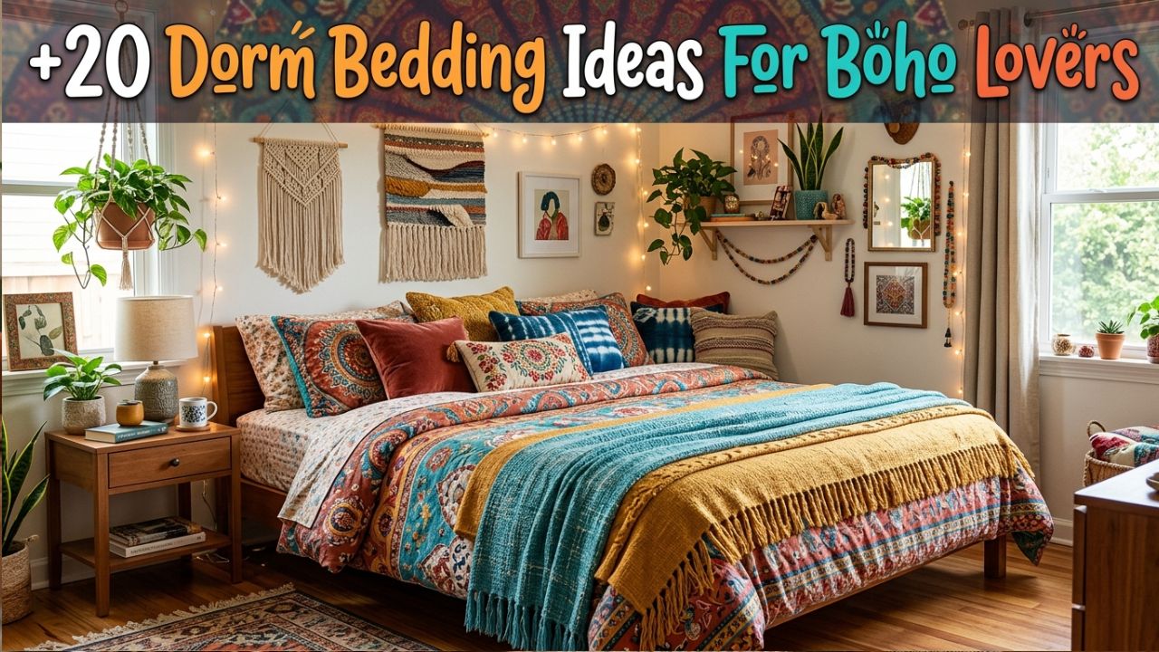 20 Dorm Bedding Ideas Boho Lovers Will Want to Copy