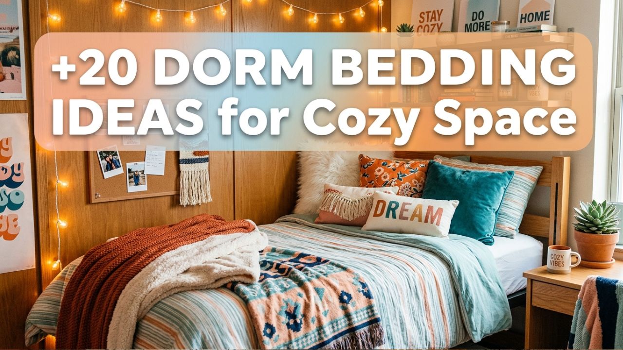20 Dorm Bedding Ideas for a Cozy, Comfy Sleep Space