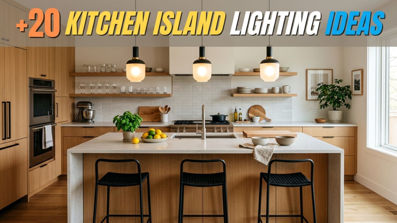 20 Kitchen Island Lighting Ideas for a Bright, Stylish Kitchen