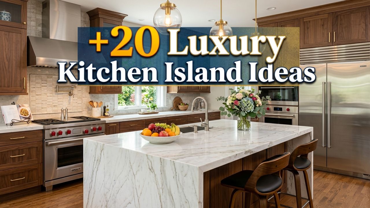 20 Luxury Kitchen Island Ideas for an Elegant, High-End Space