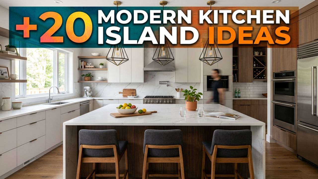 20 Modern Kitchen Island Ideas With Smart Storage