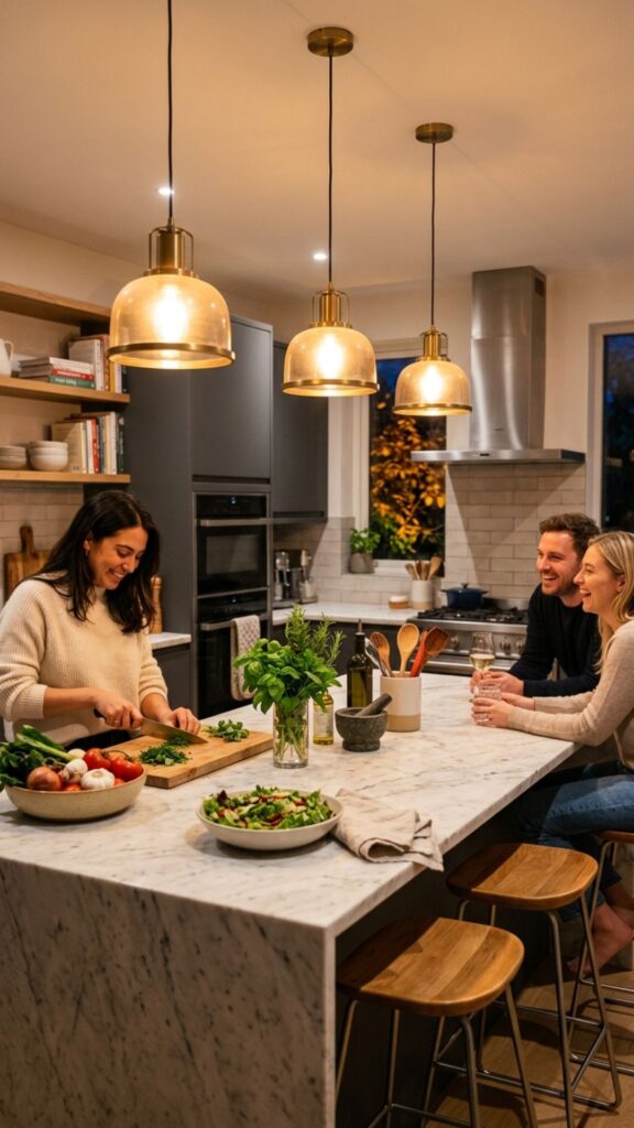 20. Add Task Lighting Above Your Island