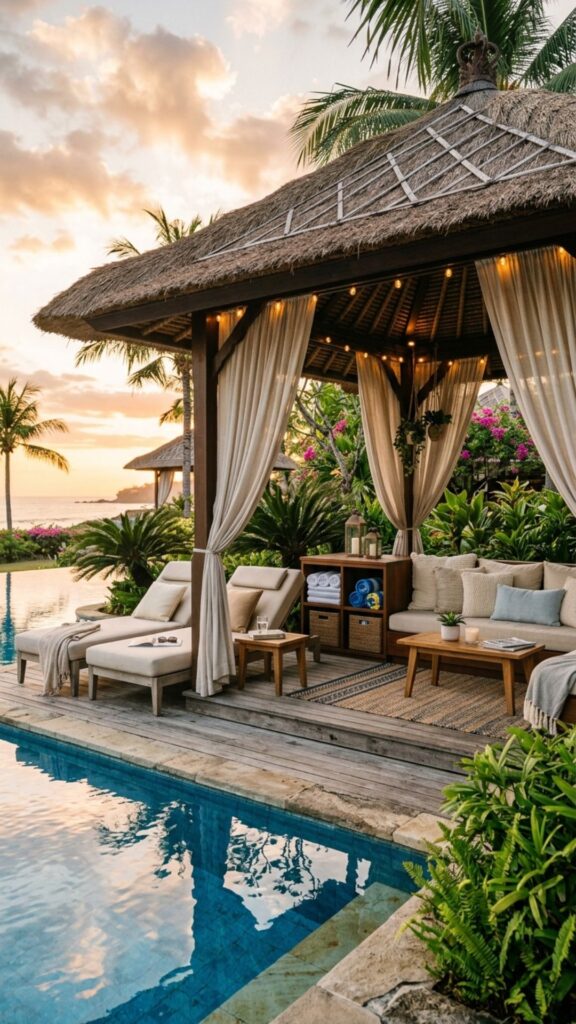 20. Add a Pool House or Cabana