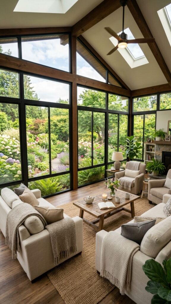 20. All-Season Enclosed Patio Room