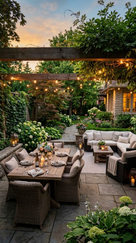 20. Combine Dining and Lounging Zones
