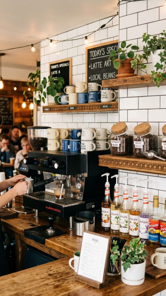 20. Create a Corner Island Coffee Bar