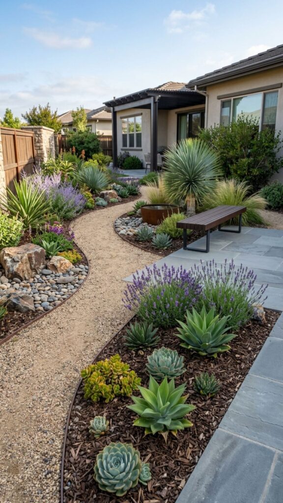 20. Embrace a Xeriscape Design