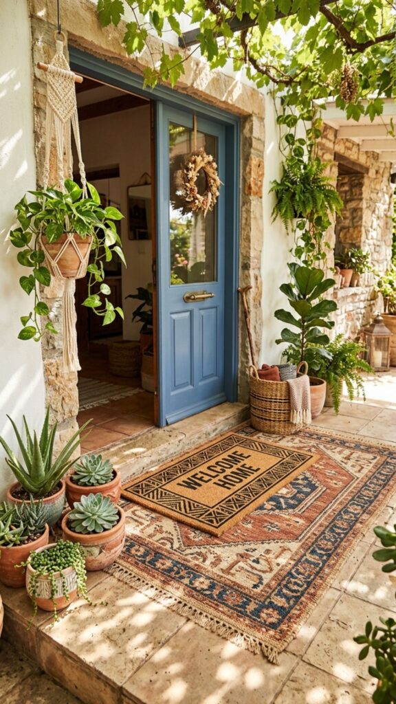 20. Finish With a Doormat That Makes a Statement