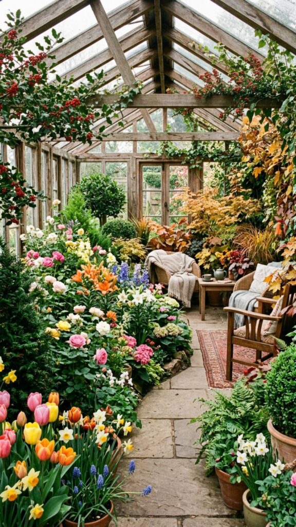 20. Four-Season Interest Garden