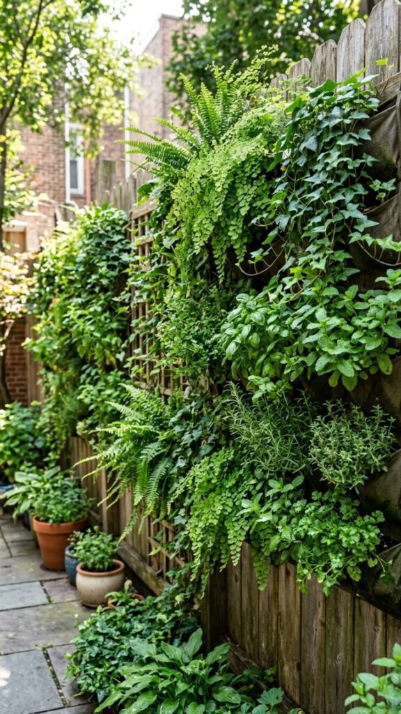 20. Grow a Vertical Garden Wall