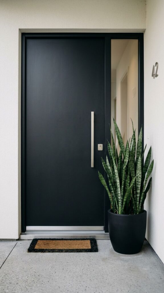 20. Keep It Minimal with a Single Sculptural Plant